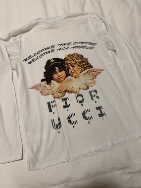 Fiorucci Angel Long-Sleeve Tee size Medium